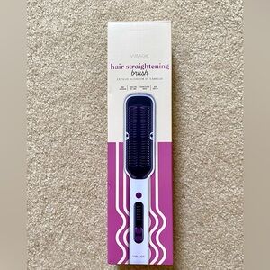 NWT Visage Hair Straightening Brush